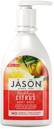 Jason Revitalising Citrus Body Wash With Pump, 887ml