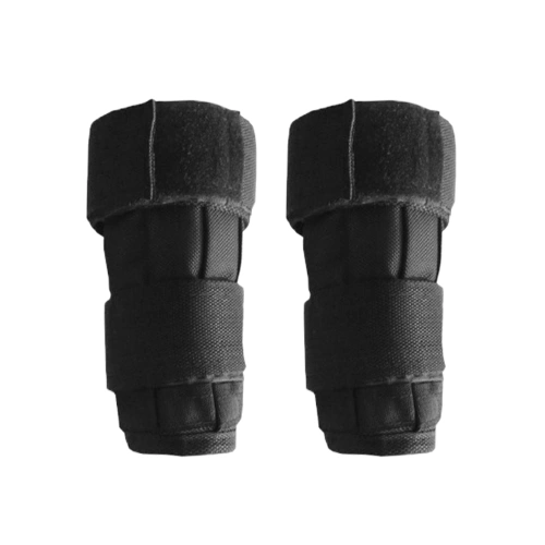 2 Packs Max Loading 5/10kg Adjustable Wrist Weighted Oxford Ankle Weighted Exercise Weight Loading Wraps Strength Training (Empty)