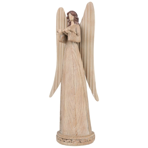 Tooarts Angel Statue Angel Singing Hymns Resin Art Sculpture