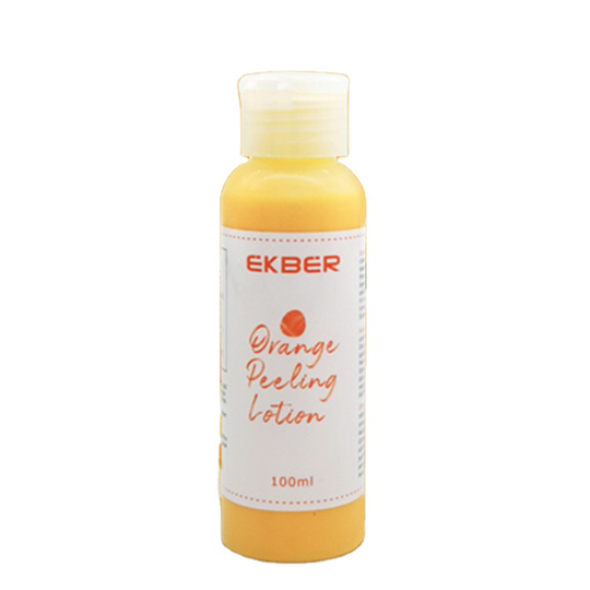 Private Label Whitening Brightening Peeling Orange Vitamin C Lotion Exfoliating Body Face Scrub Peeling Lotion