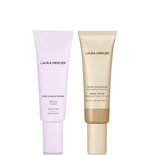 Laura Mercier Pure Canvas Blurring Primer Bundle (Various Shades) - Fawn