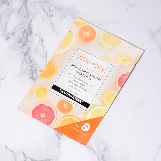 Fruit Skin Care Organic Vitamin C Sheet Mask Form Use Moisturizing Facial Mask skin care facial mask