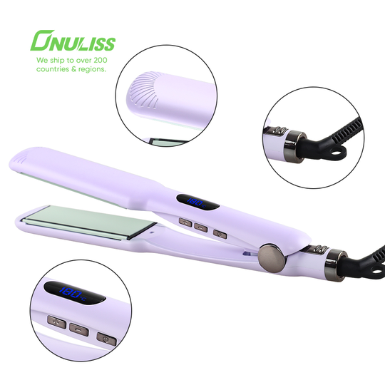 Private Label Ionic Electric Ceramic Professional Flat Iron Hair Straightener