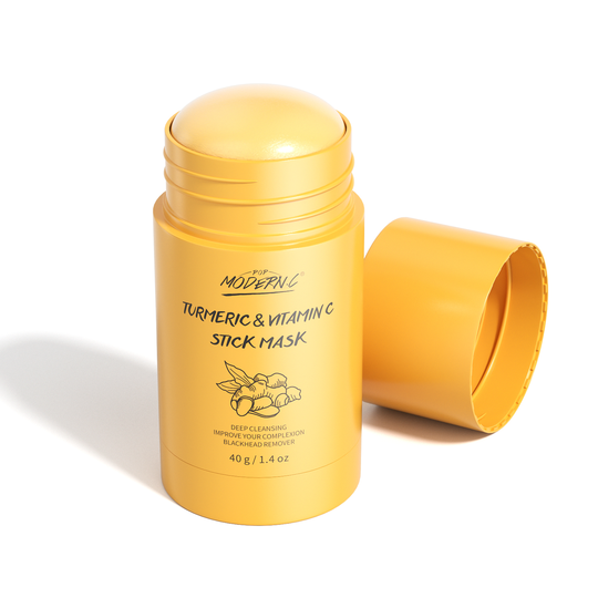 Organic vitamin C clay blackhead cleaning and healing mud deep cleaning turmeric clay stick