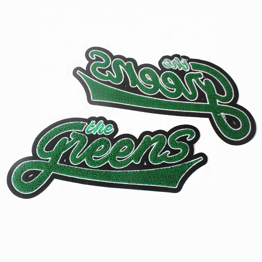 Iron on Personalized Fashion Design Custom Stitch Towel Logo Embroidery Chenille Patches Letters