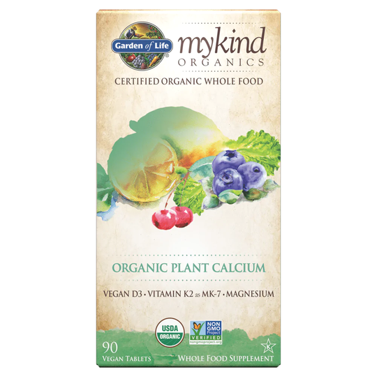 Garden Of Life mykind Organic Plant Calcium , 90 Tablets