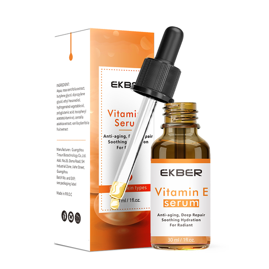 Wholesale Acne Treatment Lifting Whitening Growth Serum Vitamin E Skin Tightening Care Face Serum