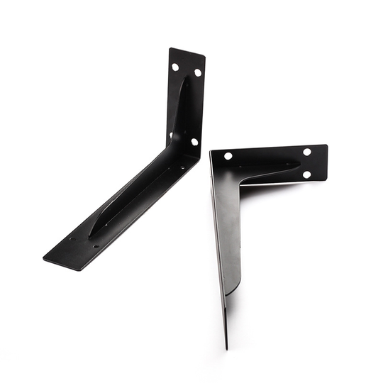 Manufacturer Heavy Duty Cast Iron Shelve Furniture Stainless Steel Wall Mounted Metal L Shelf Bracket