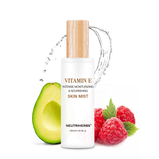 Neutriherbs Portable Smoothing Soothing Vitamin E Face Mist Private Label