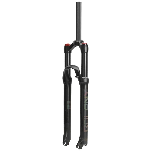 Ultra-light 29'' Mountain Bike Air Front Fork Magnesium Alloy Rebound Adjustment Bicycle Suspension Fork Air Damping Front Fork Bicycle Accessories Parts Cycling Bike Fork