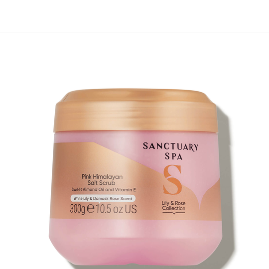Sanctuary Spa Lily and Rose Collection Pink Himalayan Salt Scrub 300g