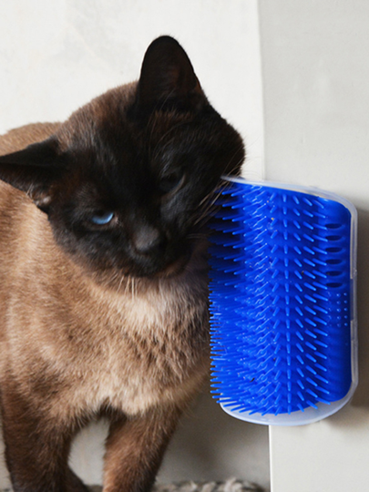 Pet Products Cats Supplies Massage Device Self Groomer Furniture Scratching Post