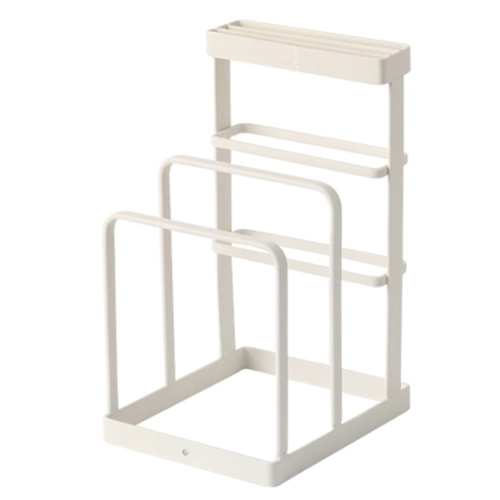 Knife Block with Cutting Board Holder