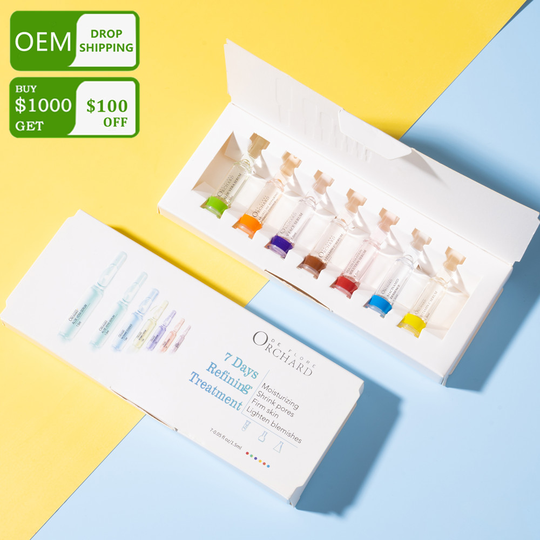 korean beauty anti age whitening skin care hexapeptide aloe niacinamide vitamin c face ampoule