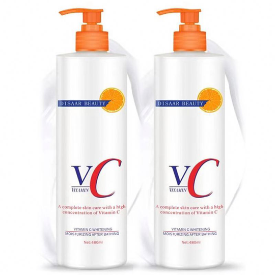 Private label Natural collagen Nourishing Whitening vitamin C Body Lotion OEM