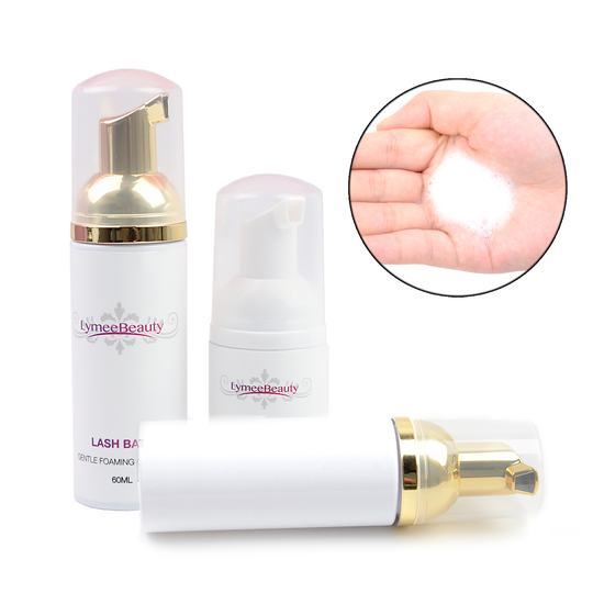 Private label 30ml 60ml 50ml 70ml foam eyelash shampoo lash extension cleanser
