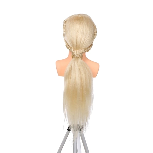 Mannequin Head for Braiding Manikin Head For Hairdresser Professional Cosmetology Dummy Head