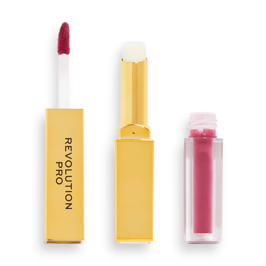Revolution Pro Supreme Stay 24 Hour Lip Duo 1.5g (Various Shades) - Thirst