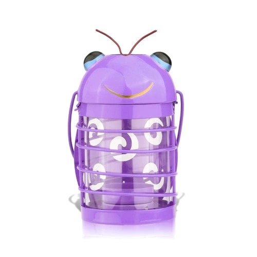 Tooarts beetle candle holder(purple) Hurricane lamp Practical ornament Creative ornament Home Furnishing Articles