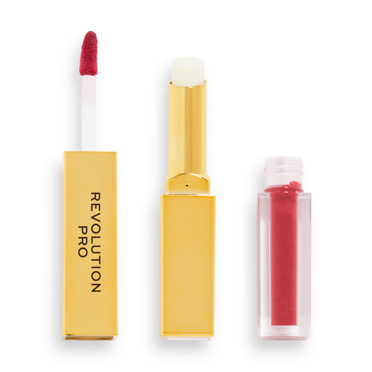 Revolution Pro Supreme Stay 24 Hour Lip Duo 1.5g (Various Shades) - Stiletto
