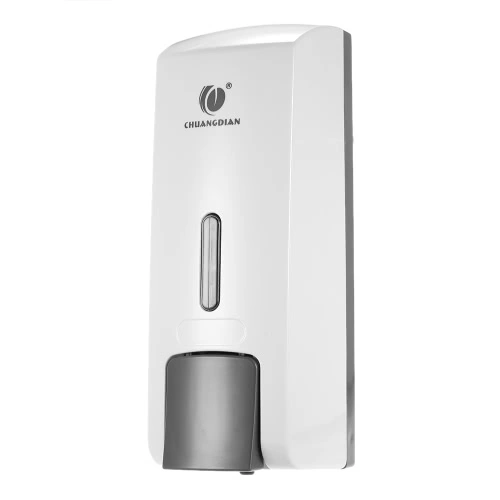 CHUANGDIAN 300ml Wall-mounted Single Bottle Manual Soap Dispenser Shampoo Box