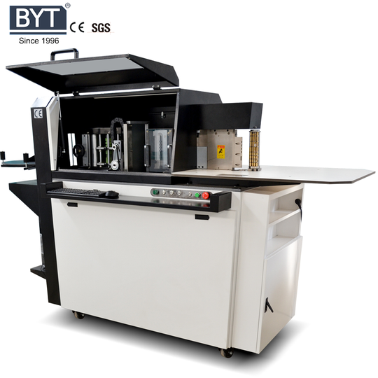 BWZ-C1 Automatic Double Slotting and Bending System Channel Letter Bending Machine for SS Aluminum Channelume Iron