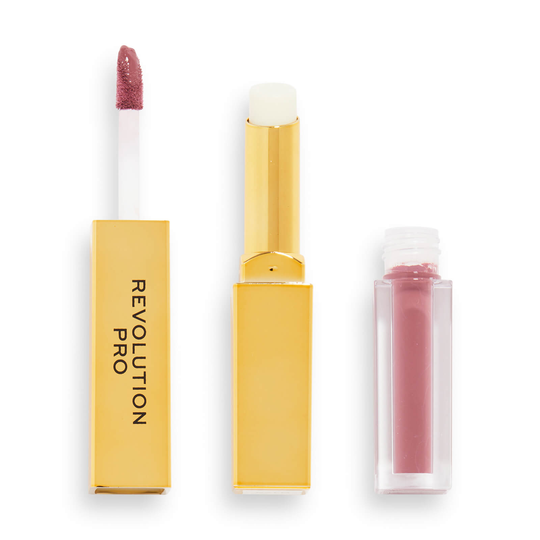 Revolution Pro Supreme Stay 24 Hour Lip Duo 1.5g (Various Shades) - Seclusion