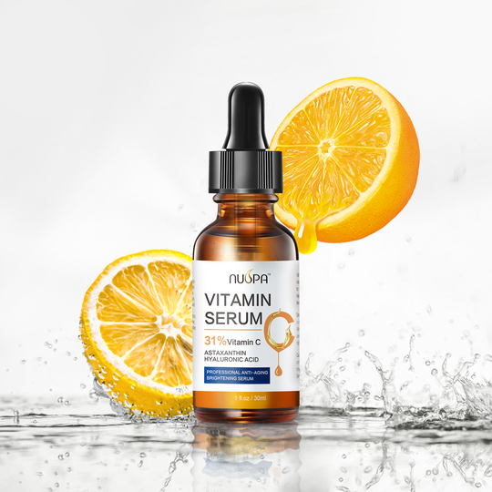 Private Label Skin Care Lightening Vitamin C Serum Organic Daily Whitening Facial Serum