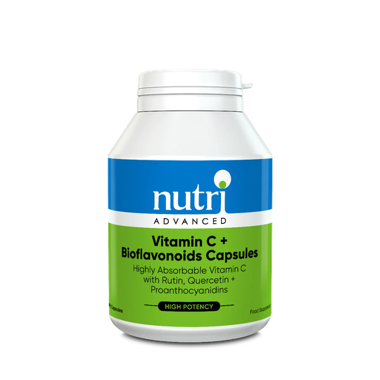 Nutri Advanced Vitamin C + Bioflavonoids 100 Capsules