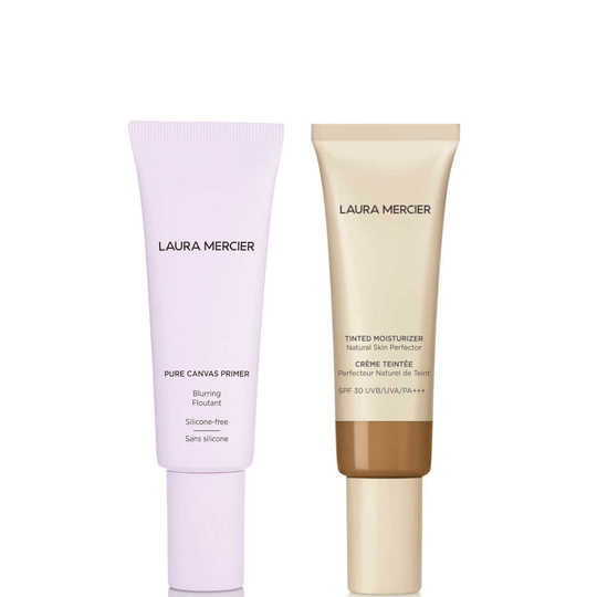 Laura Mercier Pure Canvas Blurring Primer Bundle (Various Shades) - Tan