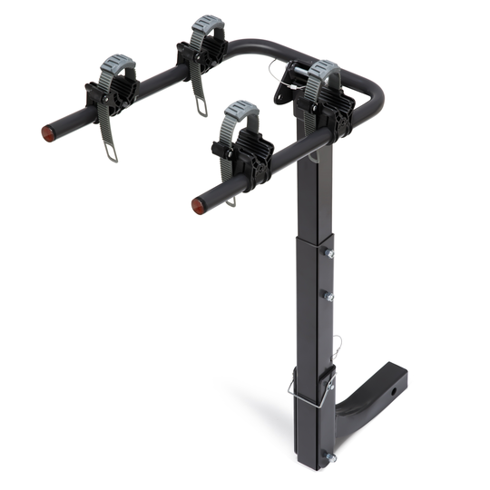 SAN HIMA USA Free Shipping Iron Truck Car Foldable Hitch 2 Bike Carrier Bicycle Rack fit 2'' Receiver