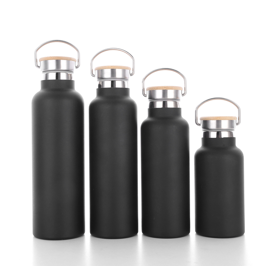 China Manufacturer 500ml 750ml Stainless Steel Sport Drinking Water Bottle Lid Custom Logo