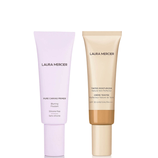 Laura Mercier Pure Canvas Blurring Primer Bundle (Various Shades) - Tawny