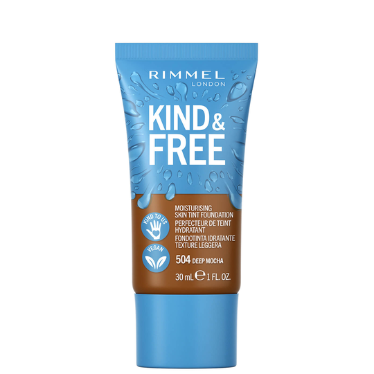 Rimmel Kind and Free Skin Tint Moisturising Foundation 30ml (Various Shades) - Deep Mocha