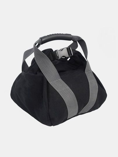 Black Fitness Exercise Weightlifting Sandbags Adjustable Portable Yoga Fitness Training Dumbbell Sandbag