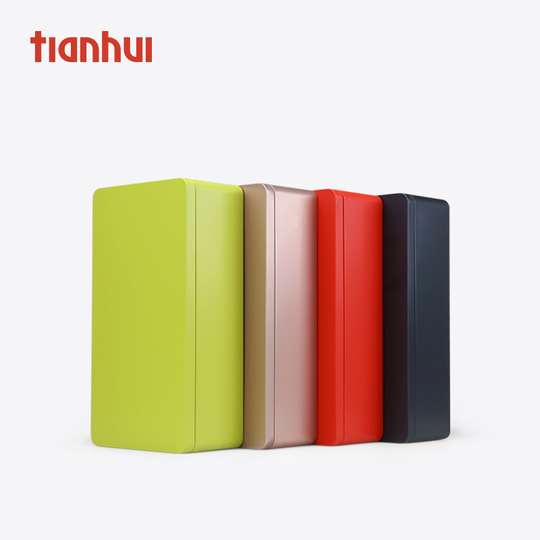 Tianhui Elegant Metal Tin Iron Gift Packaging Tea Box in Stock in the US Free Shipping