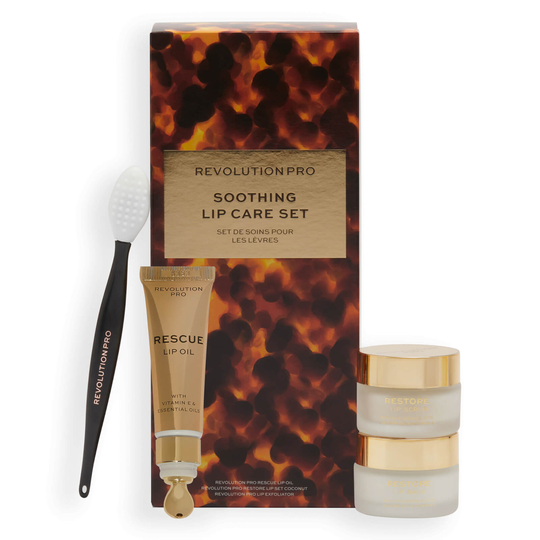 Revolution Pro Soothing Lip Care Set (Worth £21.00)