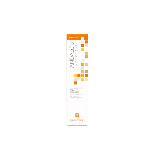 Andalou Meyer Lemon + C Creamy Cleanser, 178ml