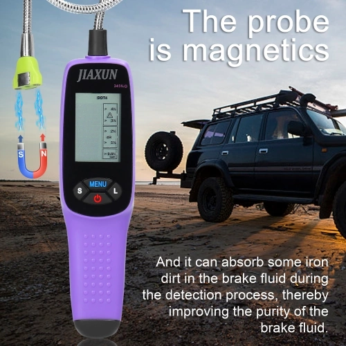 Portable Brake Fluid Tester Brake Fluid Testing Tool Vehicle Inspection Maintenance Tool