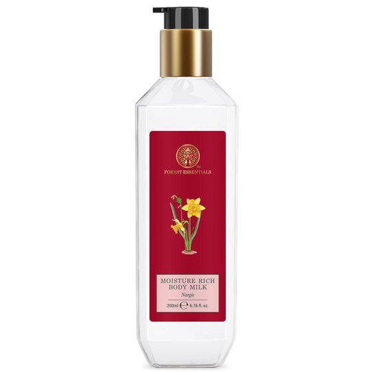 Forest Essentials Moisture Rich Body Milk Nargis (Various Sizes) - 200ml