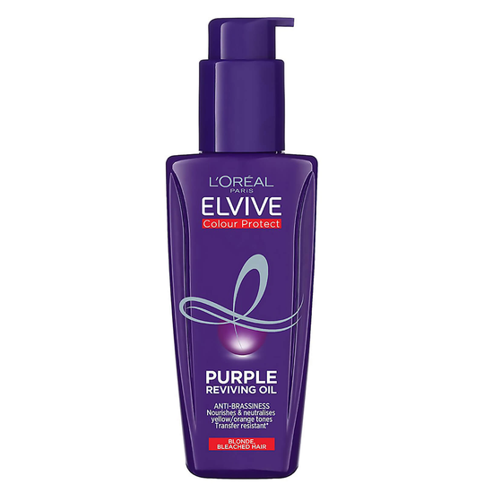 L'Oréal Paris Elvive Colour Protect Purple Anti-Brassiness Hair Oil 100ml