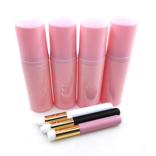 Vegan Friendly Private Label Eyelash Extension Foam Cleanser Lash Bath Blue Lashes Wash Shampoo With Brush