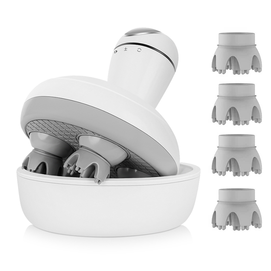 Electric Hair Shampoo Brush Astic Silicone Head Massager Electric Scalp Massager