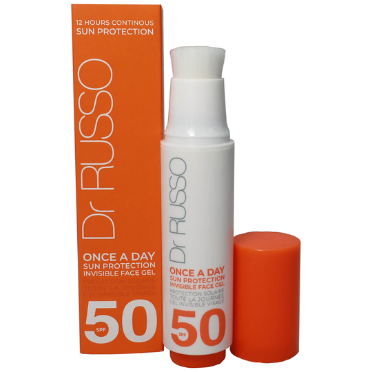 Dr. Russo Once a Day SPF50 Sun Protective Face Gel 15ml