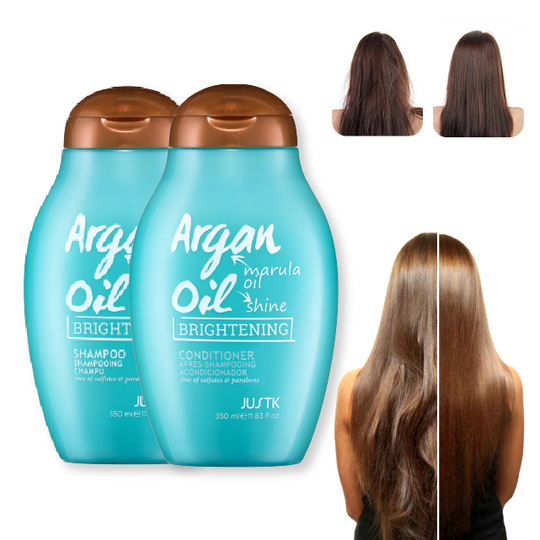 Justk Argan Oil & Marula Oil Brightening Anti-frizz Shampoo