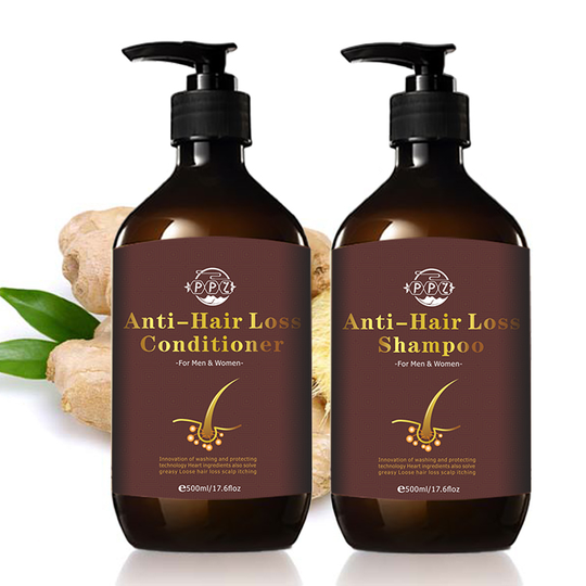Private Label New Design Natural Organic High Effective Refreshing 500ml Hair Ginger Anti Hair Loss Ginger Shampoo