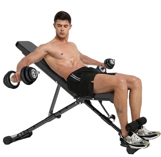In Stock Home Gym Fitness Equipment for body building Adjustable Foldable Weight Bench dumbbell bench