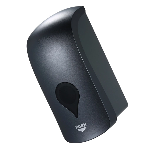 1000ml Wall Mounted Soap Dispenser Shower Gel Liquid Shampoo Dispenser Holder for Business Public Places--Grey