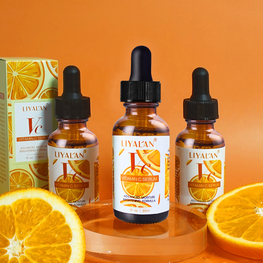 Private Label Skin Care Serum Anti Aging Brightening Whitening Wrinkle Vitamin C Serum For Face