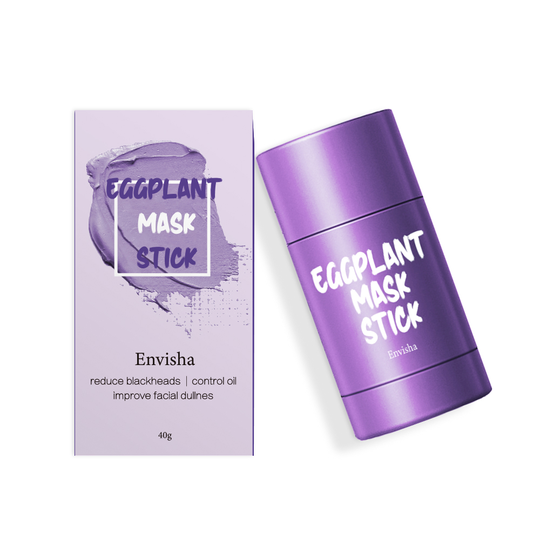 Low MOQ clay mask private label moisturizes oil control vitamin c Eggplant green tea musk clay mask stick